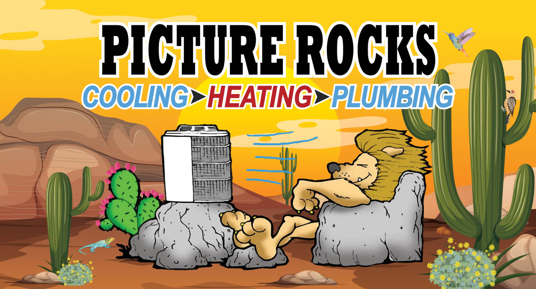 Picture Rocks Cooling Heating & Plumbing company logo